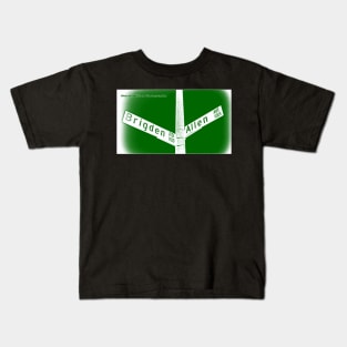 Brigden Road & Allen Avenue, Pasadena, CA by MWP Kids T-Shirt